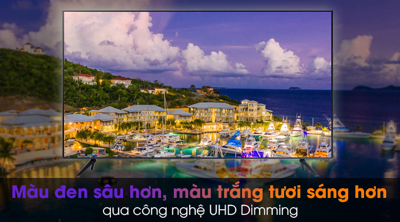 Smart Tivi Samsung 4K Crystal UHD 50 inch UA50AU7200