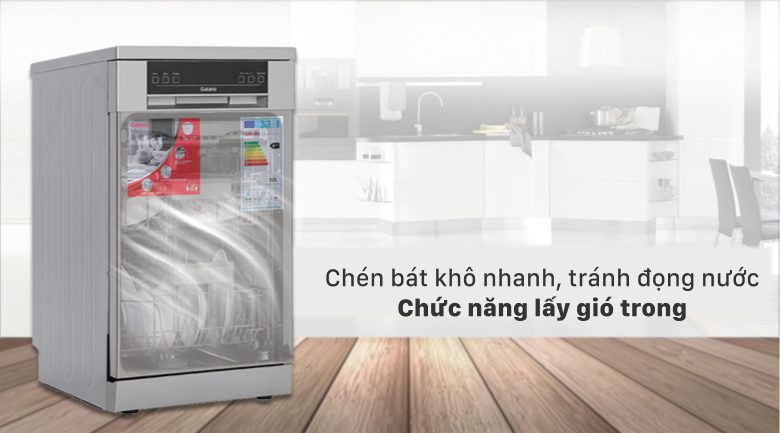 Máy rửa chén độc lập có sấy Galanz W45A3A401M-0E1