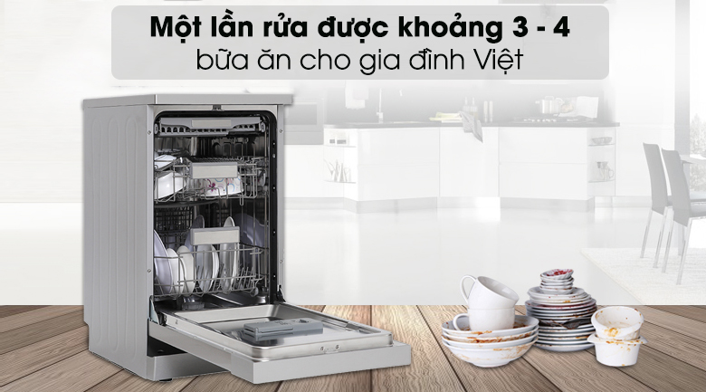 Máy rửa chén độc lập có sấy Galanz W45A3A401M-0E1