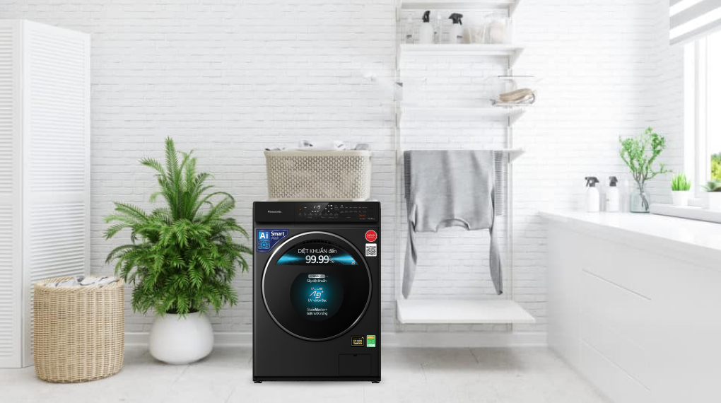 Máy giặt Panasonic Inverter 10.5 kg NA-V105FR1BV Máy giặt Panasonic Inverter 10.5 kg NA-V105FR1BV