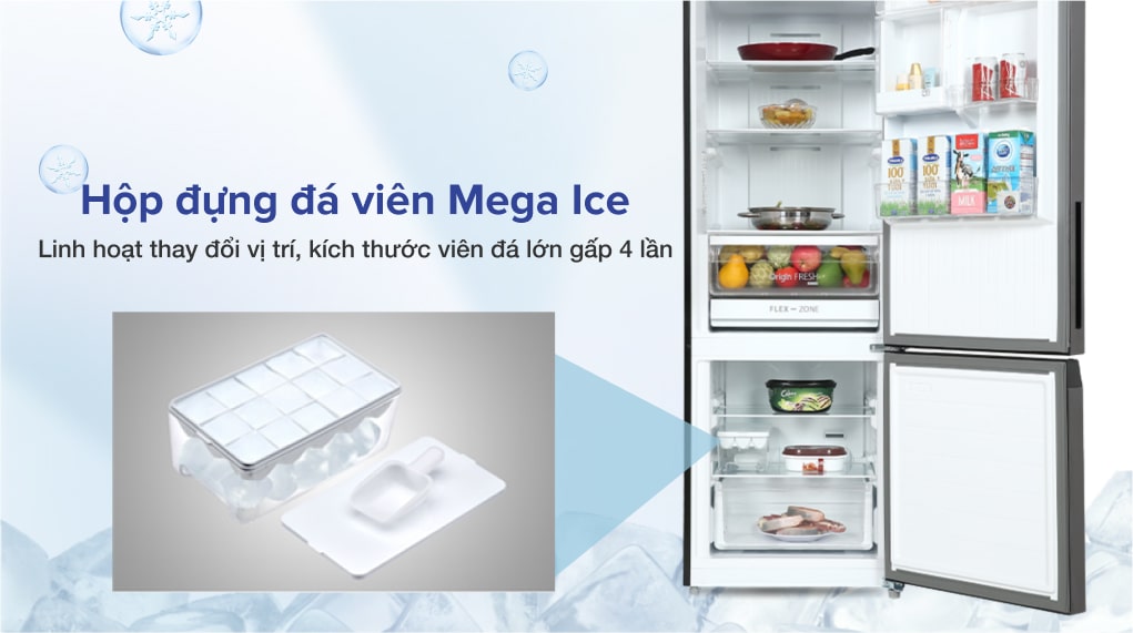 Tủ lạnh Toshiba Inverter 325 lít GR-RB410WE-PMV(37)-SG