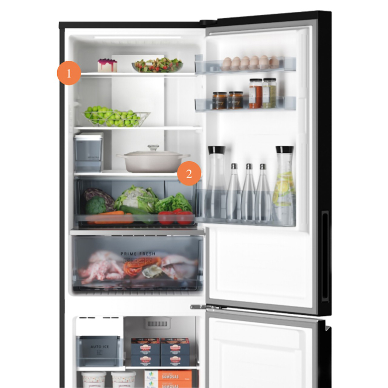 Tủ lạnh Panasonic Inverter 300 lít NR-BV331CPKV