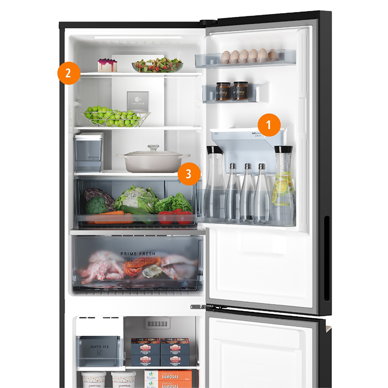 Tủ lạnh Panasonic Inverter 300 lít NR-BV331WGKV