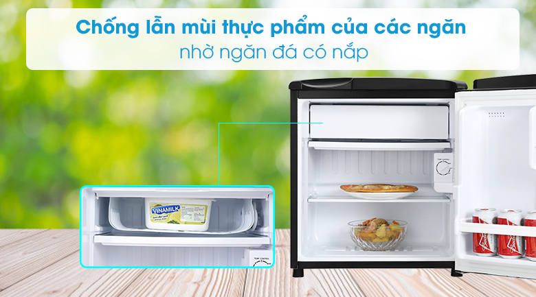 Tủ lạnh Aqua 50 lít AQR-D59FA(BS)