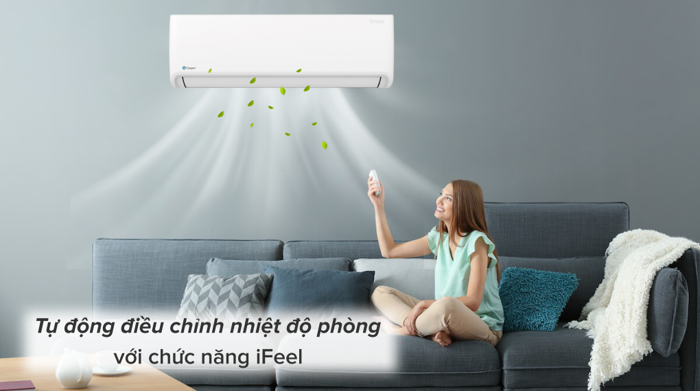 Máy lạnh Casper 2 chiều Inverter 1 HP GH-09IS33