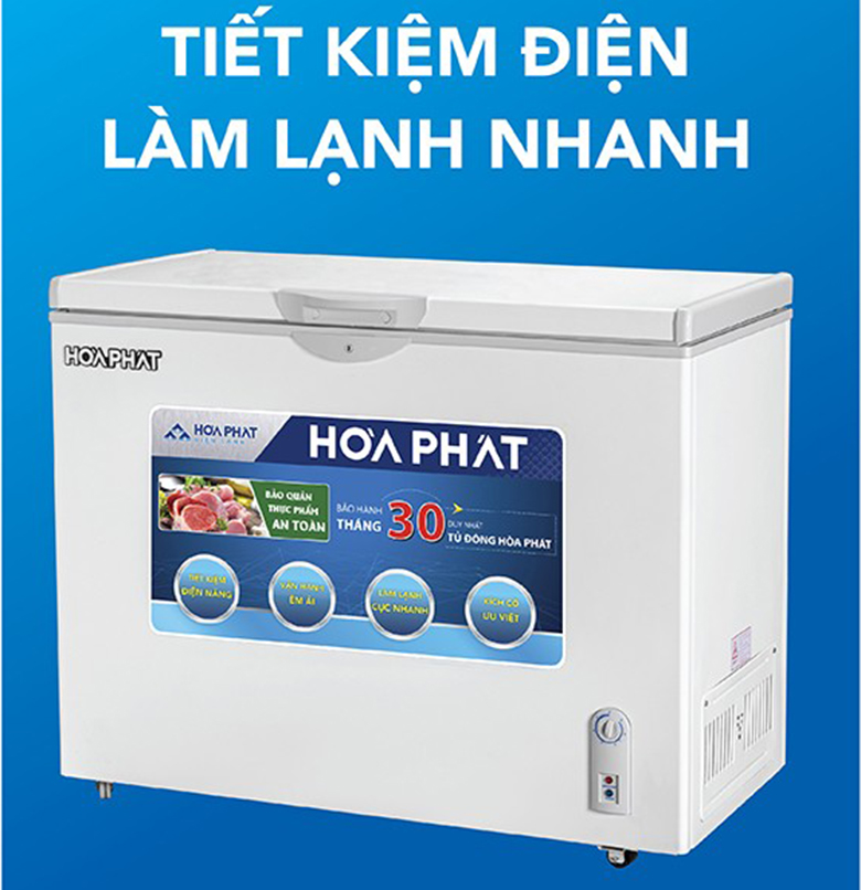 Tủ đông Hòa Phát 252 lít HCF 516S1Đ1