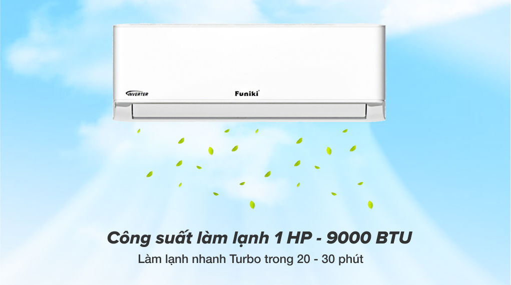 Máy lạnh Funiki Inverter 1 HP HSIC09TMU