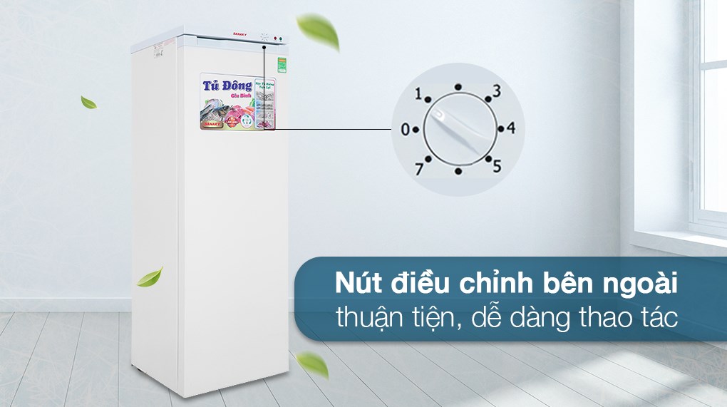 Tủ đông Sanaky 213 lít VH-230VD Tủ đông Sanaky 213 lít VH-230VD