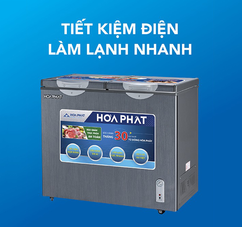 Tủ đông Hòa Phát 205 lít HCF 506Đ2SH