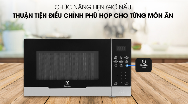 Lò vi sóng có nướng Electrolux EMG23DI9EBP 23 lít