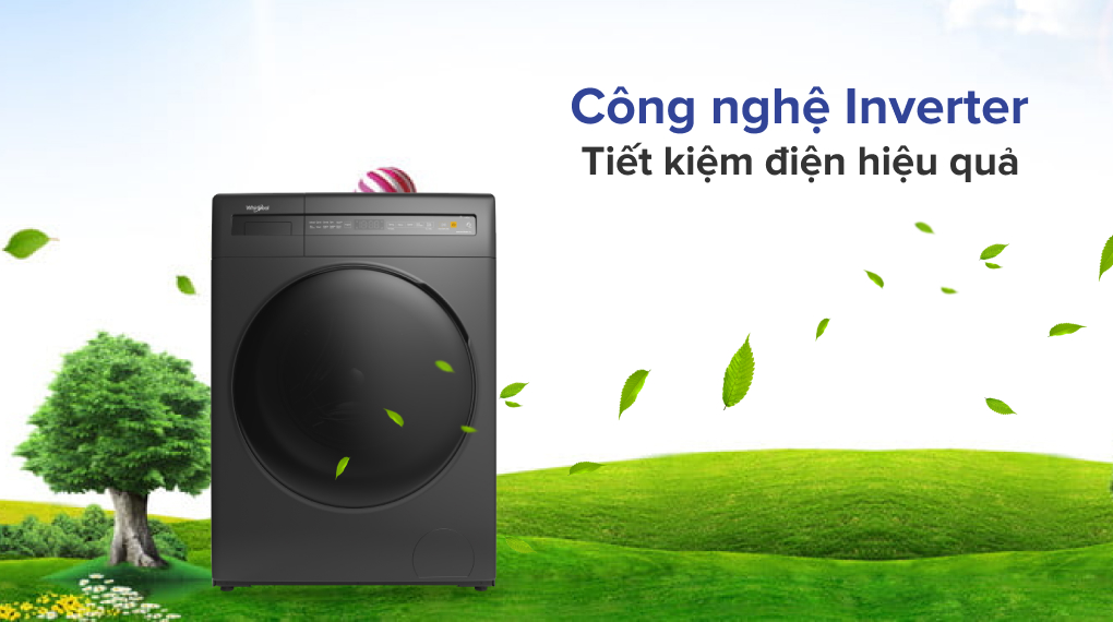 Máy giặt Whirlpool Inverter 8 kg FWEB8002FG Máy giặt Whirlpool Inverter 8 kg FWEB8002FG