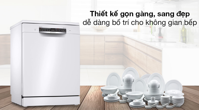 Máy rửa chén độc lập Bosch SMS4HAW48E
