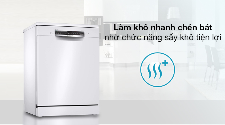 Máy rửa chén độc lập Bosch SMS4HAW48E