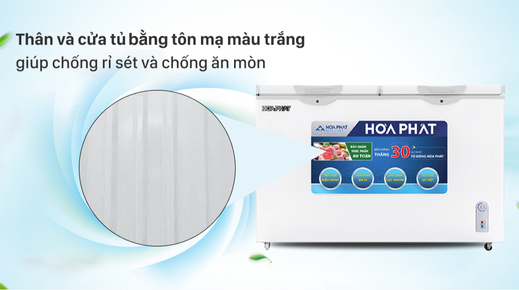 Tủ đông Hòa Phát 352 lít HCF 666S1Đ2