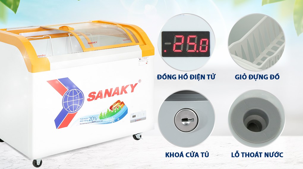 Tủ Đông Sanaky 280 lít VH-3899KB