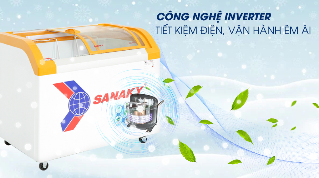 Tủ Đông Sanaky Inverter 280 lít VH-3899K3B