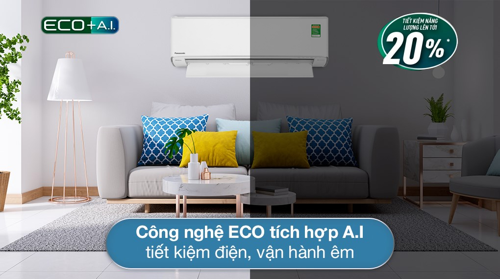 Máy lạnh Panasonic Inverter 1 HP CU/CS-XU9ZKH-8
