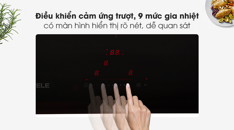 Bếp từ 3 vùng nấu lắp âm Hafele HC-I773D (536.01.905)