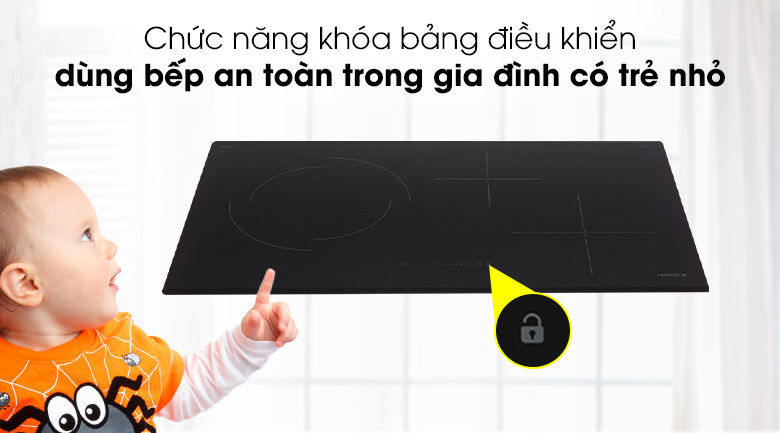 Bếp từ hồng ngoại 3 vùng nấu Hafele HC-M773D (536.61.705)