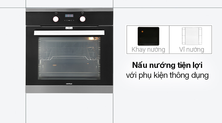Lò nướng âm Hafele HO-KT60C (534.05.571) 65 lít