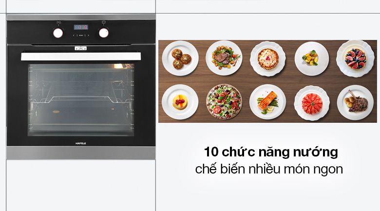 Lò nướng âm Hafele HO-KT60C (534.05.571) 65 lít