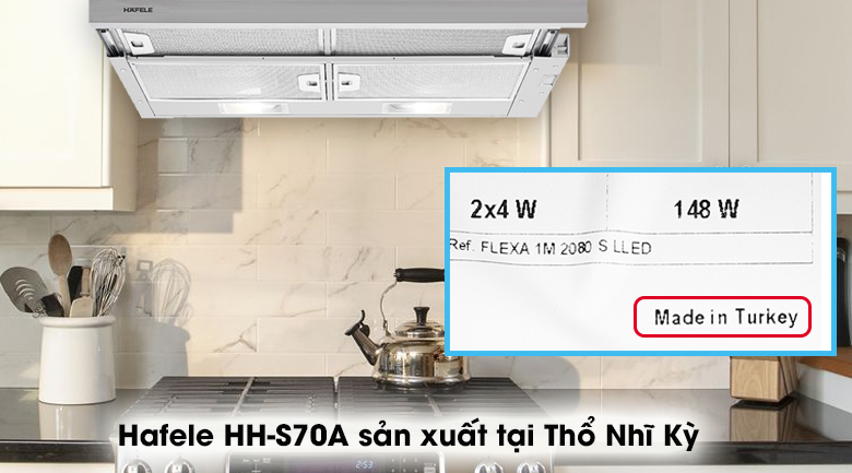 Máy hút mùi âm tủ Hafele HH-S70A (533.89.031)
