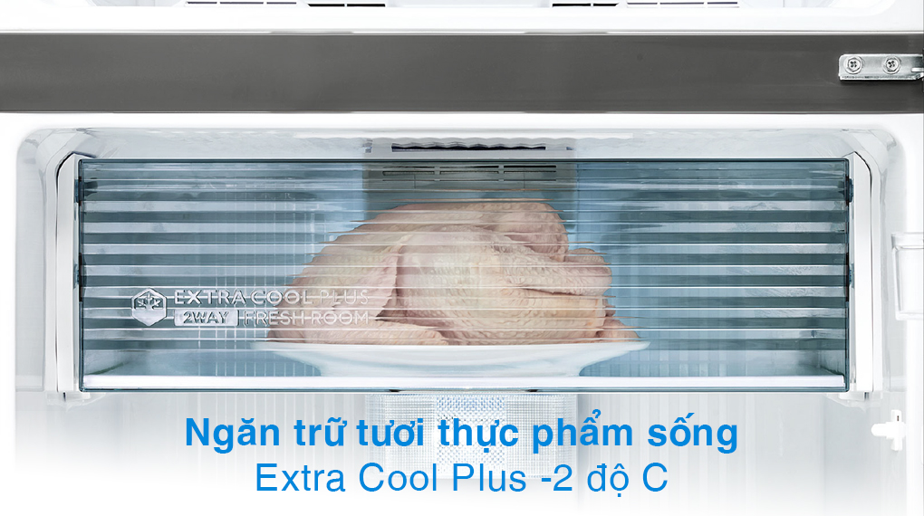 Tủ lạnh Sharp Inverter 360 lít SJ-XP382AE-DS