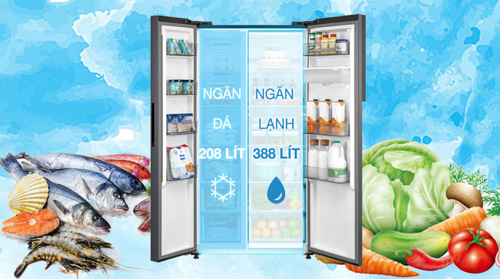 Tủ lạnh Toshiba Inverter 596 lít GR-RS775WI-PMV(06)-MG