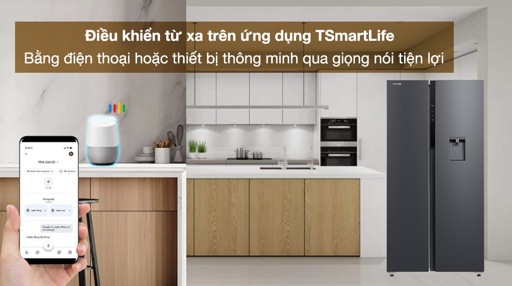 Tủ lạnh Toshiba Inverter 596 lít GR-RS775WI-PMV(06)-MG