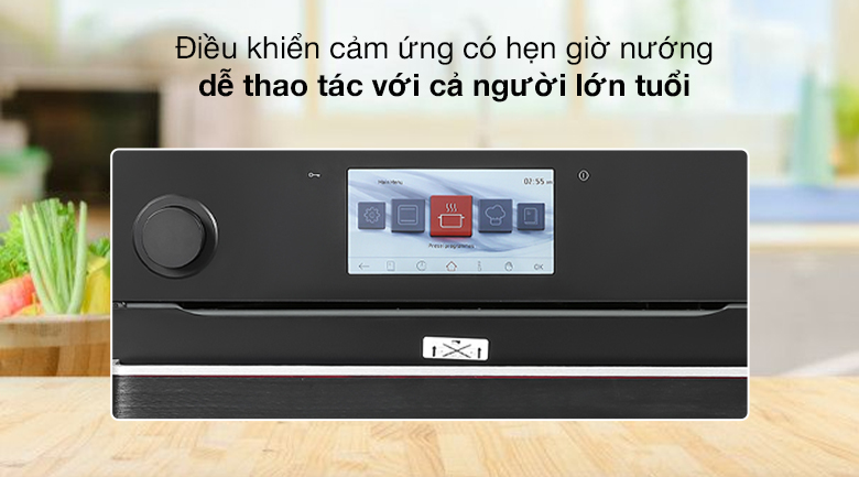 Lò nướng và hấp lắp âm Hafele HO-T60B (535.02.711) 65 lít