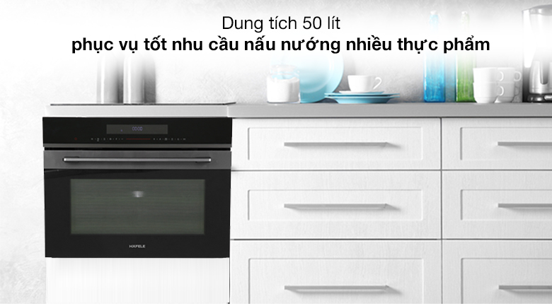 Lò nướng kết hợp vi sóng lắp âm Hafele HCO-8T50A (538.01.431) 50 lít