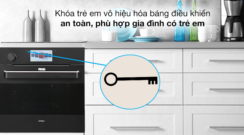 Lò nướng và hấp lắp âm Hafele HO-T60B (535.02.711) 65 lít