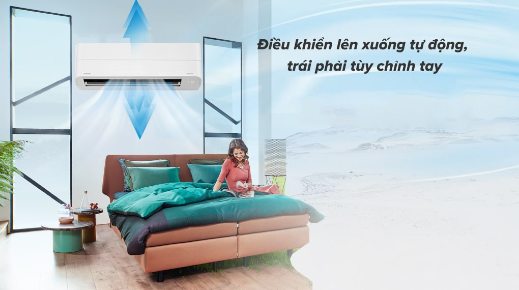 Máy lạnh Toshiba Inverter 1.5 HP RAS-H13Z1KCVG-V