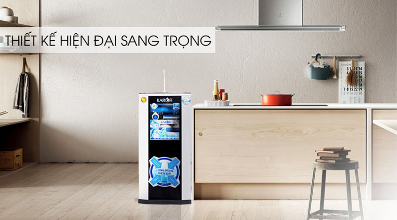 Máy lọc nước RO Karofi KSI80-A 8 lõi