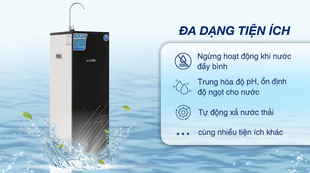 Máy lọc nước RO Karofi KAQ-X26 10 lõi