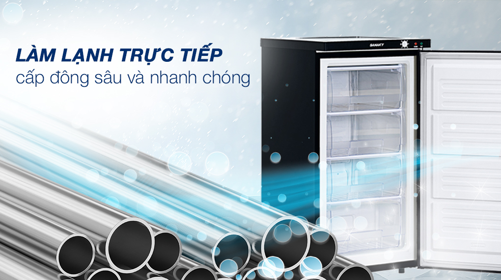 Tủ đông Sanaky 118 lít VH-160K
