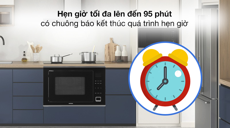 Lò vi sóng có nướng lắp âm Hafele HM-B38C (538.01.111) 32 lít