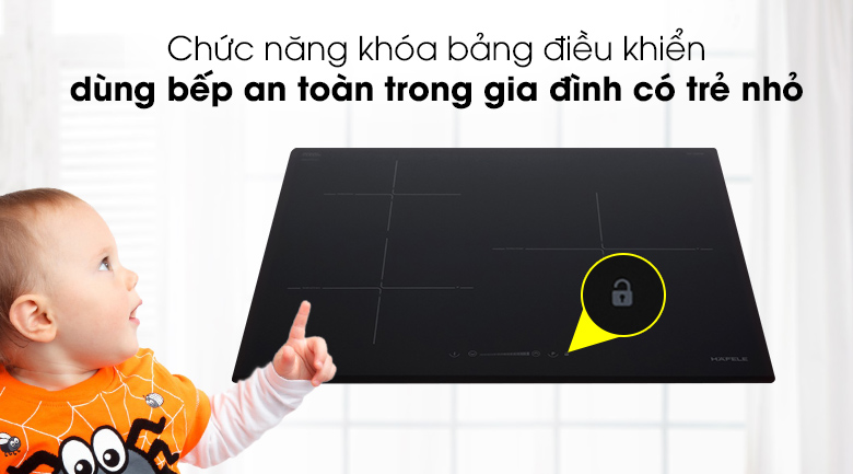 Bếp từ 3 vùng nấu lắp âm Hafele HC-I603D (536.61.631)