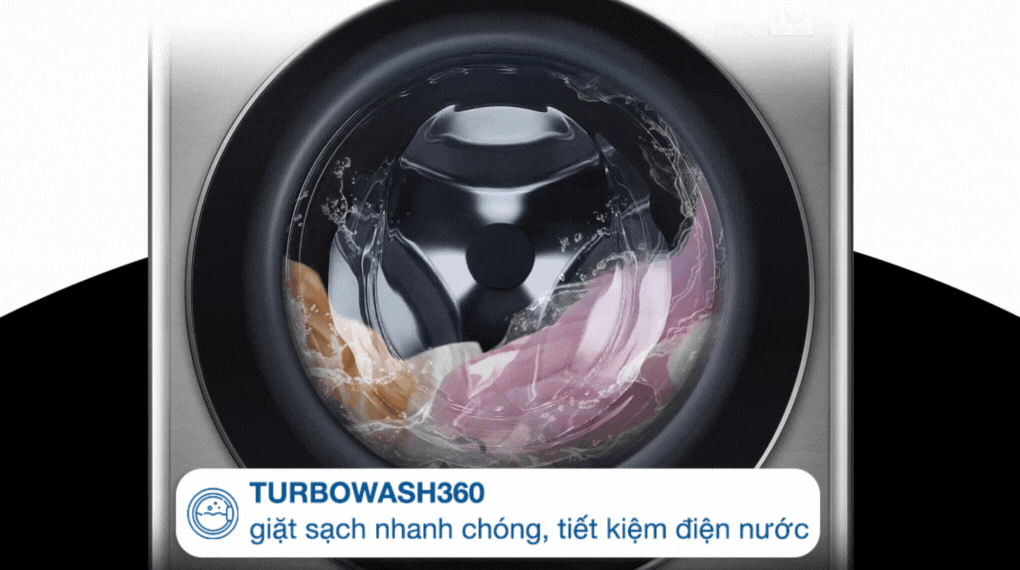 Máy giặt sấy LG Inverter giặt 14 kg - sấy 8 kg FV1414H3BA