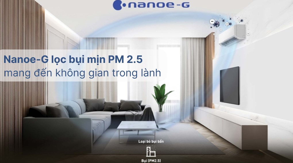 Điều hòa Panasonic Inverter 9040 BTU CU/CS-PU9AKH-8 Điều hòa Panasonic Inverter 9040 BTU CU/CS-PU9AKH-8