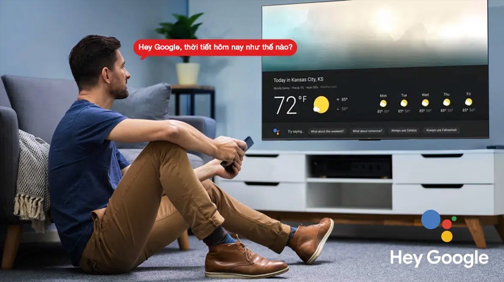 Google Tivi QLED TCL 4K 43 inch 43C69B Google Tivi QLED TCL 4K 43 inch 43C69B