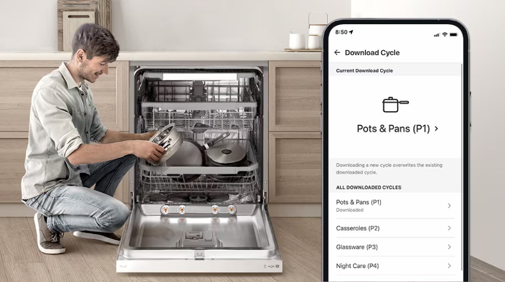 Máy rửa chén độc lập LG LDT14BLA4 - Tiện ích