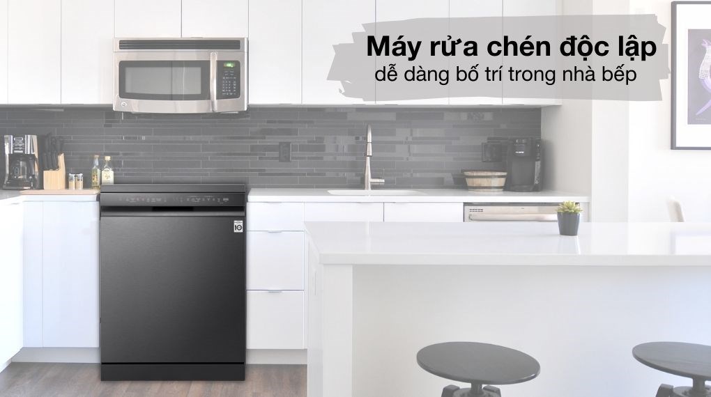 Máy rửa chén độc lập LG LDT14BLA4 - Thiết kế