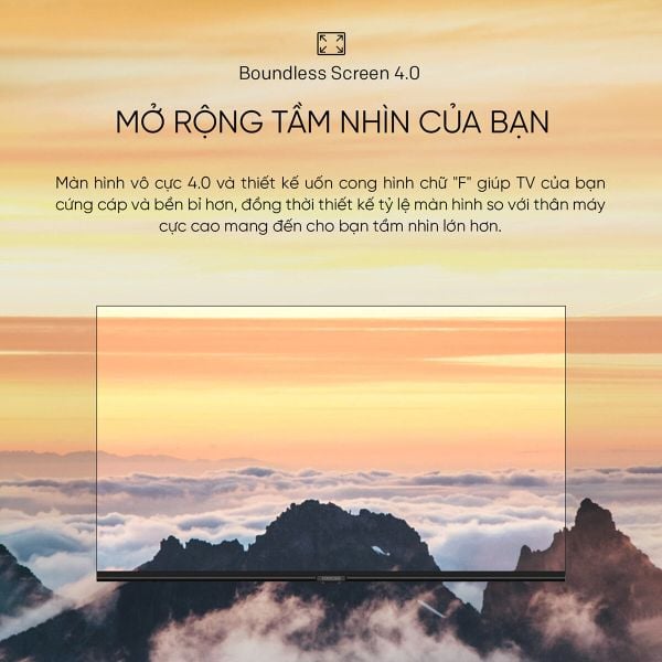 Mở rộng tầm nhìn với tivi Coocaa 43Z72 43 inch