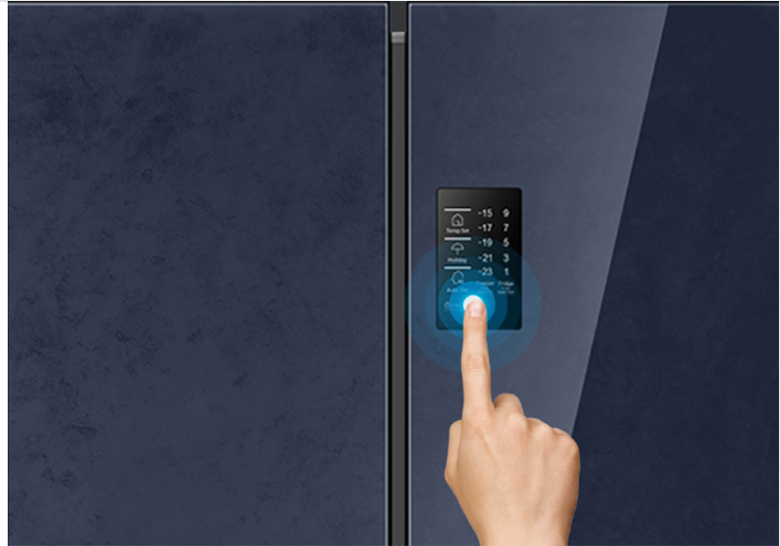 Tủ lạnh Aqua 469 lít AQR-M560XA(GL) điều khiển cảm ứng