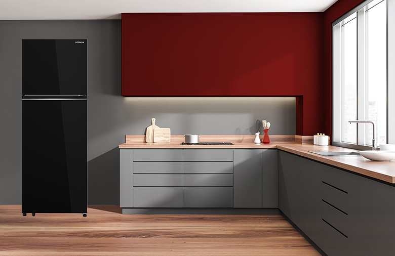 Tủ lạnh Hitachi Inverter 409 lít HRTN6443SGBKVN - Thiết kế hiện đại và sang trọng