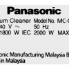 Máy hút bụi dạng hộp Panasonic MC-CL605KN49