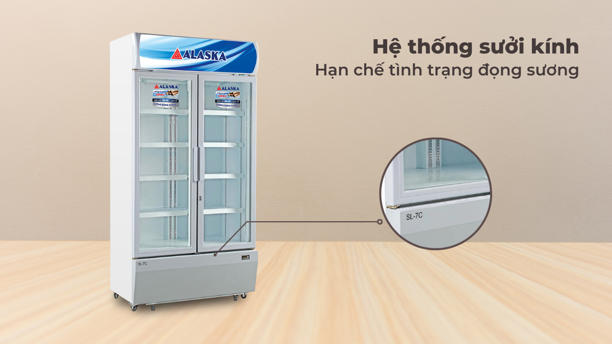Hệ thống sưởi kính giúp hạn chế tình trạng đọng sương