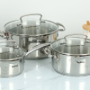 Bộ 3 nồi inox Tefal Duetto Plus G719S674