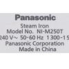 Bàn ủi hơi nước Panasonic NI-M250TPRA 1550W